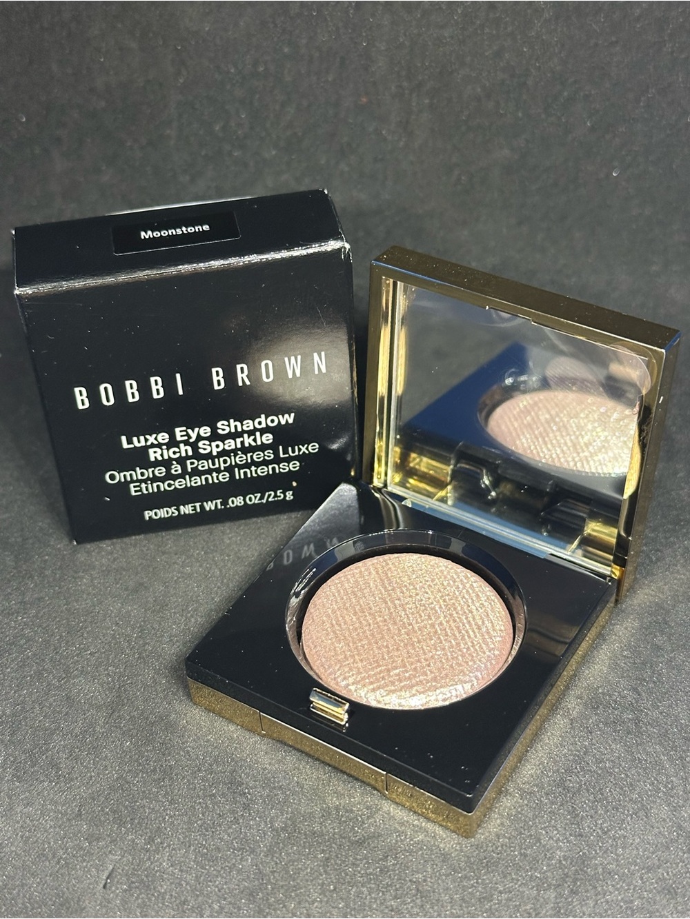 🆕 Bobbi Brown luxe shimmer eyeshadow ✨new unused in box✨ 🌙🌙moonstone🌙🌙